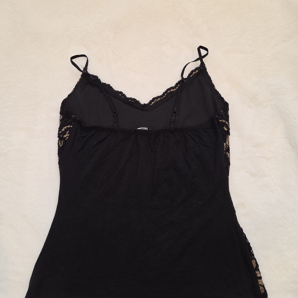 Cache Black/Gold Lace Camisole - Picture 4 of 6